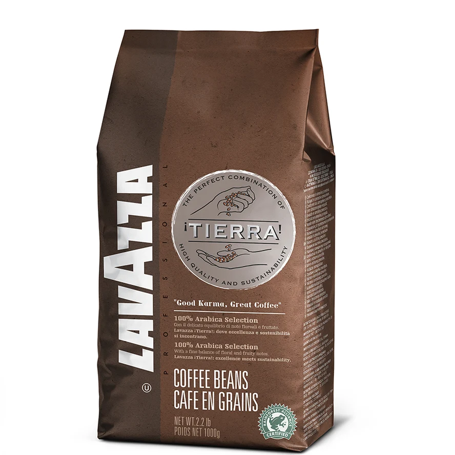 Кофе в зернах Lavazza Tierra 1 кг