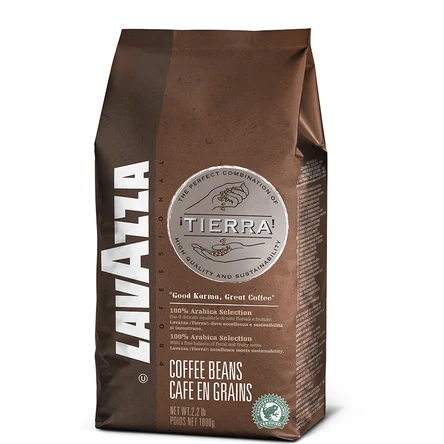 Кофе в зернах Lavazza Tierra 1 кг